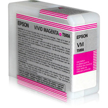 Epson Vivid Magenta T580A Ink Cartridge (80ml)