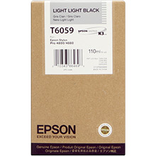 Epson C13T605900 Light Light Black T6059 Ink Cartridge (110ml)