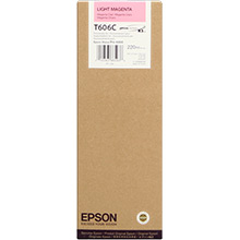 Epson C13T606C00 Light Magenta T606C Ink Cartridge (220ml)