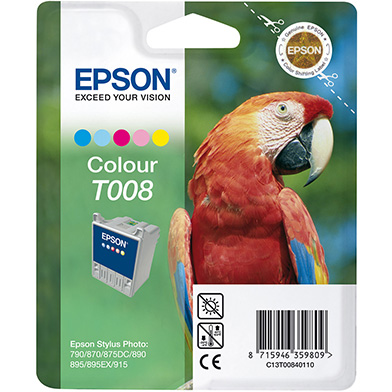 Epson T008 5 Colour Ink Cartridge (46ml)
