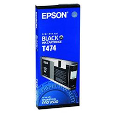 Epson C13T474011 Black T474 Ink Cartridge (220ml)