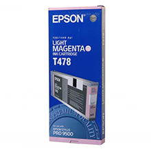 Epson C13T478011 Light Magenta T478 Ink Cartridge (220ml)