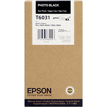 Epson C13T603100 Photo Black T6031 Ink Cartridge (220ml)