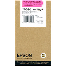 Epson C13T602600 Vivid Light Magenta T6026 Ink Cartridge (110ml)