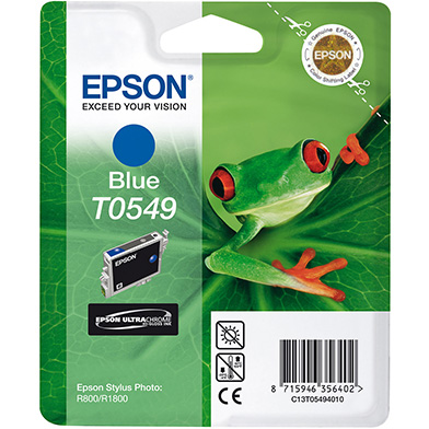 Epson C13T05494010 T0549 Blue Ink Cartridge (13ml)