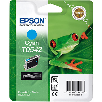 Epson C13T05424010 T0542 Cyan Ink Cartridge (13ml)