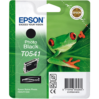 Epson C13T05414010 T0541 Photo Black Ink Cartridge (13ml)