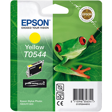 Epson C13T05444010 T0544 Yellow Ink Cartridge (13ml)
