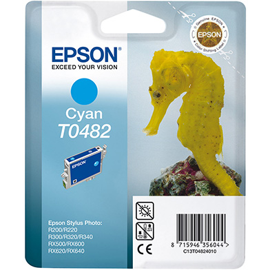 Epson C13T04824010 T0482 Cyan Ink Cartridge (13ml)