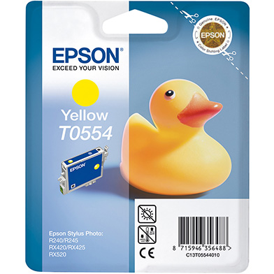 Epson C13T05544010 T0554 Yellow Ink Cartridge (8ml)