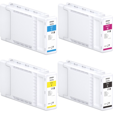 Epson  T41F UltraChrome XD2 Ink Cartridge Value Pack CMYK (350ml x 4)