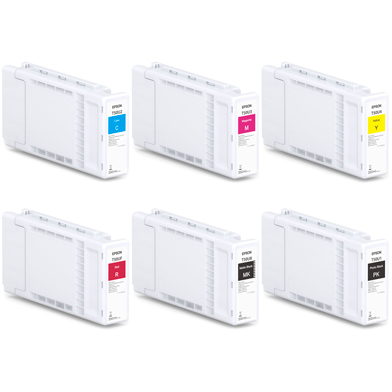 Epson T50U 6 Colour Ink Cartridge Value Pack (6 x 350ml)