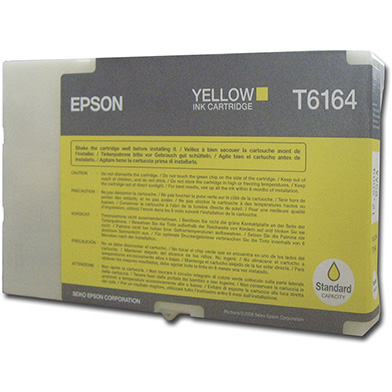 Epson C13T616400 Yellow T6164 Ink Cartridge (3,500 Pages)
