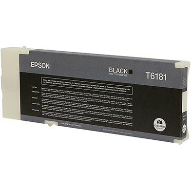 Epson C13T618100 Black T6181 Extra High Capacity Ink Cartridge (8,000 Pages)