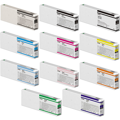 Epson T804 Ink Cartridge Value Pack with Violet Ink (700ml x 11)