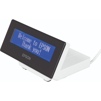 Epson A61CF26101 DM-D30 Customer Display for TM-M30 (White)