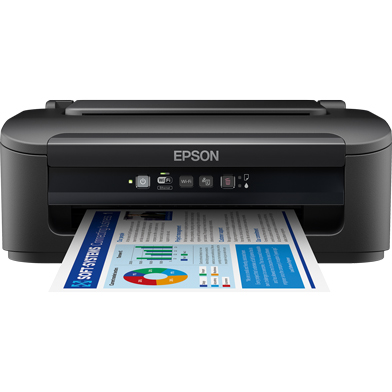 Epson WorkForce WF-2110W + Ink Cartridge Multipack CMY (165 Pages) K (175 Pages)