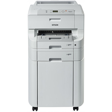 Epson WorkForce Pro WF-8090DTWC + High Capacity Ink Pack K (5,000 Pages) CMY (4,000 Pages)