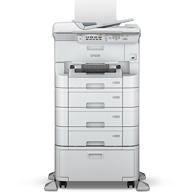 Epson WorkForce Pro WF-8590D3TWFC + Extra High Capacity Ink Pack K (10,000 Pages) CMY (7,000 Pages)