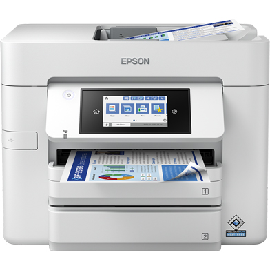 Epson WorkForce Pro WF-C4810DTWF + Black Ink Cartridge (1,100 Pages)