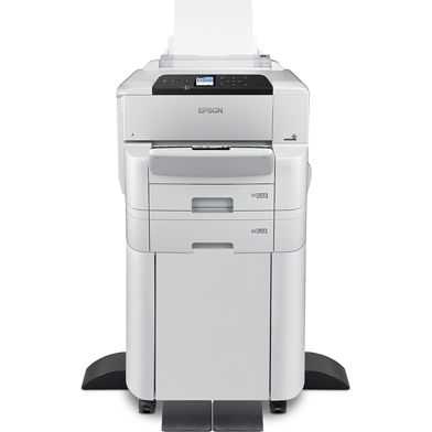 Epson WorkForce Pro WF-C8190DTWC + High Capacity Ink Pack K (5,800 Pages) CMY (4,600 Pages)