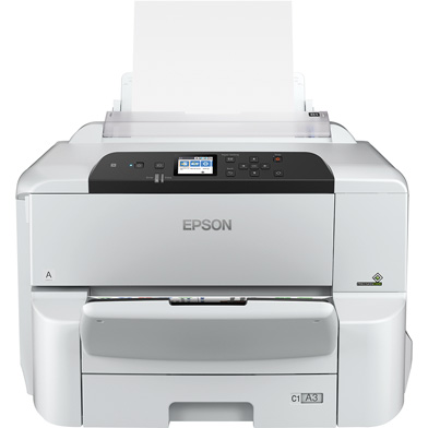 Epson WorkForce Pro WF-C8190DW + High Capacity Ink Pack K (5,800 Pages) CMY (4,600 Pages)