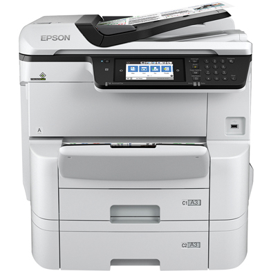 Epson WorkForce Pro WF-C8690DTWF + Extra High Capacity Ink Pack CMY (8,000 Pages) K (11,500 Pages)