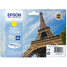 Epson C13T70244010 T7024 Yellow XL Ink Cartridge (2,000 Pages)