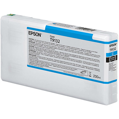 Epson C13T913200 T9132 Cyan Ink Cartridge (200ml)