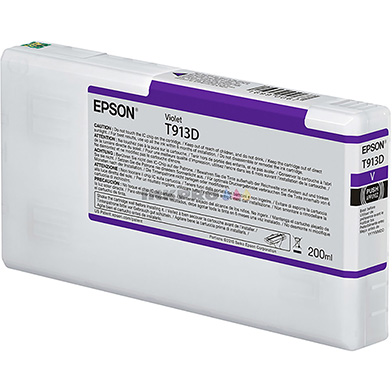 Epson C13T913D00 T913D Violet Ink Cartridge (200ml)