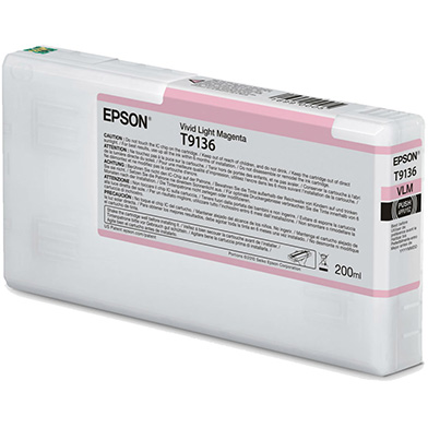 Epson C13T913600 T9136 Vivid Light Magenta Ink Cartridge (200ml)