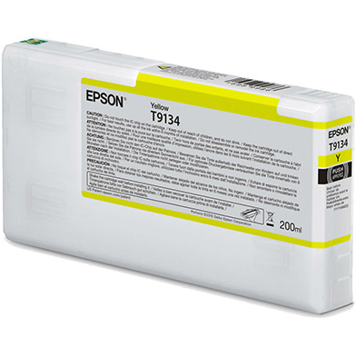Epson C13T913400 T9134 Yellow Ink Cartridge (200ml)