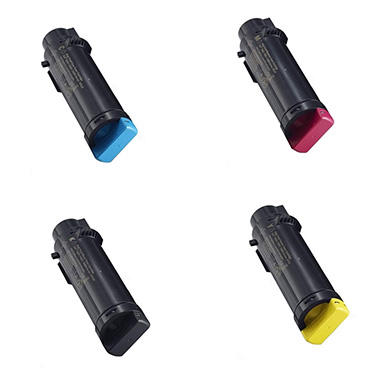 Dell 593-BBR H625/H825/S2825 Toner Value Pack CMYK(1.2k)