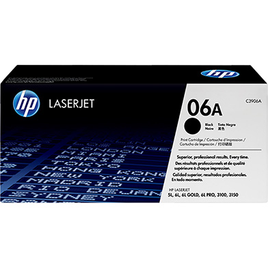 HP 06A Black Toner (2,500 Pages)