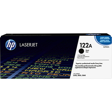 HP Q3960A 122A Black Toner Cartridge (5,000 Pages)