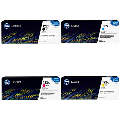 HP  122A Toner Rainbow Pack CMY (4k) + Black (5K)