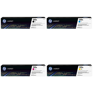 HP 130A Toner Multipack (1.3k Black - 1k CMY)