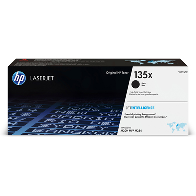 HP 135X High Capacity Black Toner Cartridge (2,400 Pages)