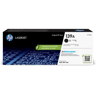 HP 139A Black Toner Cartridge (1,500 Pages)