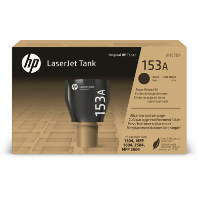 HP W1530A 153A Black Toner Reload Kit (2,500 Pages)