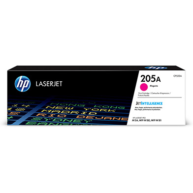 HP CF533A 205A Magenta Toner Cartridge (900 Pages)