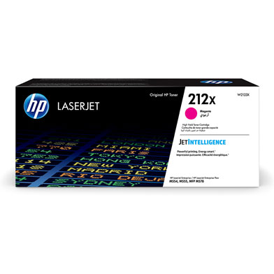 HP W2123X 212X High Capacity Magenta Toner Cartridge (10,000 Pages)