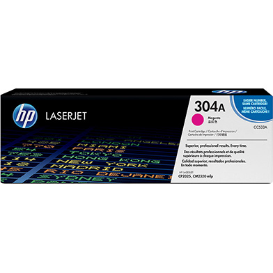 HP CC533A 304A Magenta Print Cartridge (2,800 Pages)