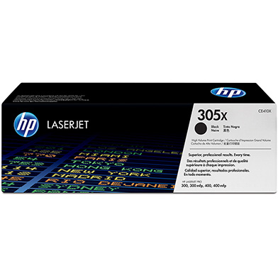 HP CE410X 305X Black Toner Cartridge (4,000 Pages)