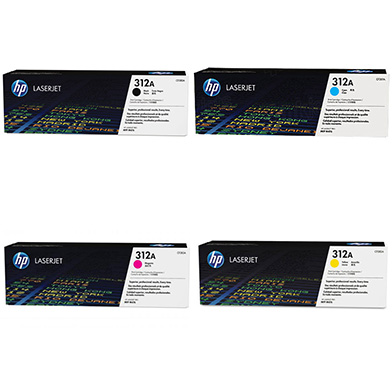 HP  312X/312A Toner Rainbow Pack CMY(2.7k) K(4.4k)