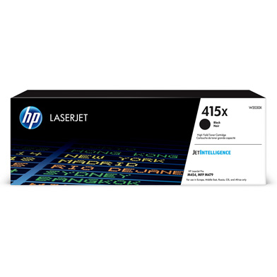 HP W2030X 415X Black High Yield Toner Cartridge (7,500 Pages)