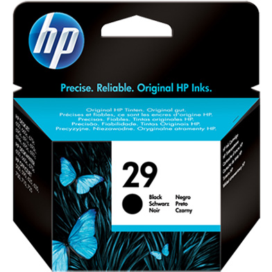 HP No.29 Black Ink Cartridge (40ml)