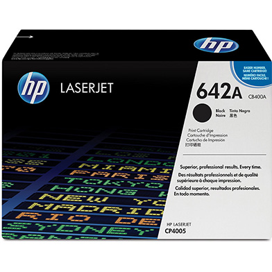 HP CB400A 642A Black Print Cartridge (7,500 Pages)