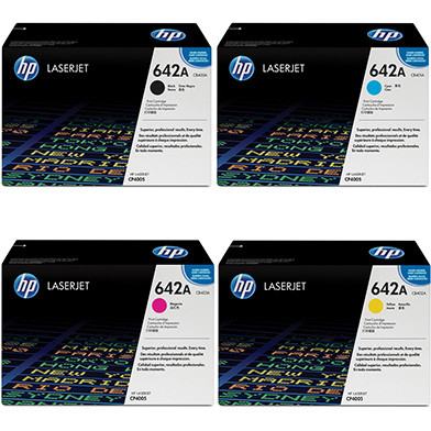 HP  642A Toner Value Pack 7.5k (CMYK)