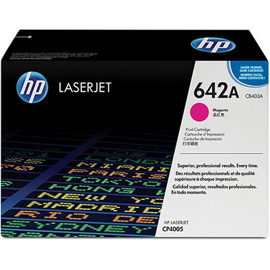 HP CB403A 642A Magenta Print Cartridge (7,500 Pages)